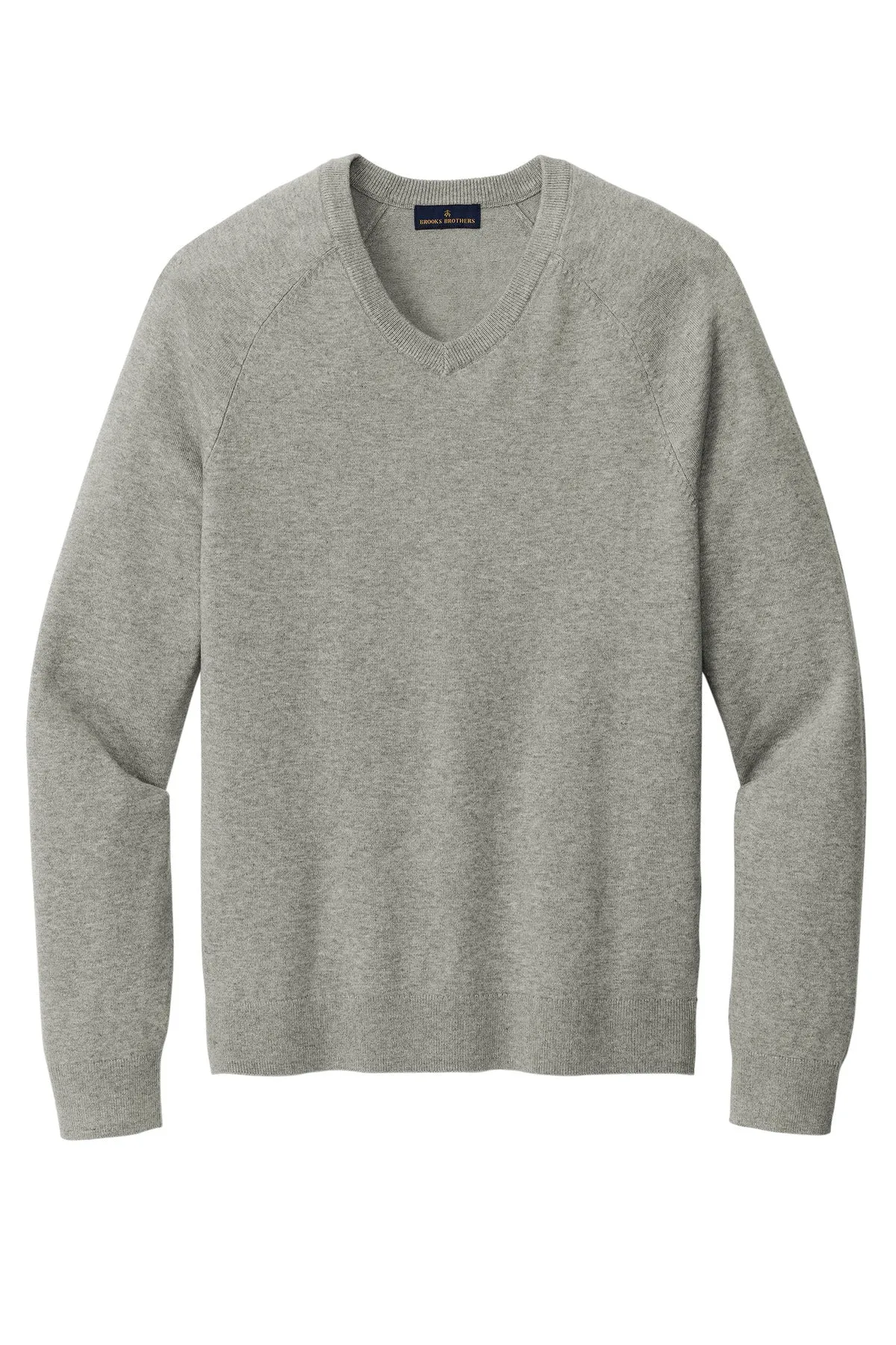 Brooks Brothers Cotton Stretch V-Neck Sweater BB18400