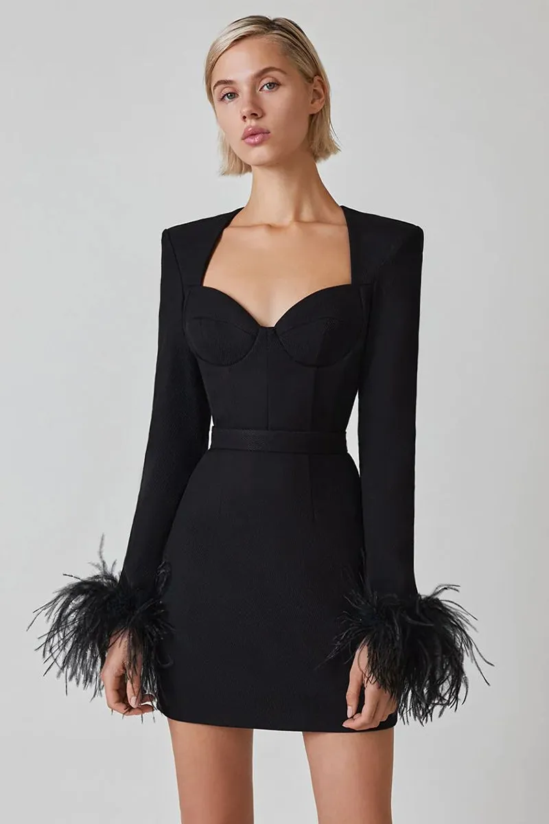 Estelle Bodycon Graceful Mini Dress