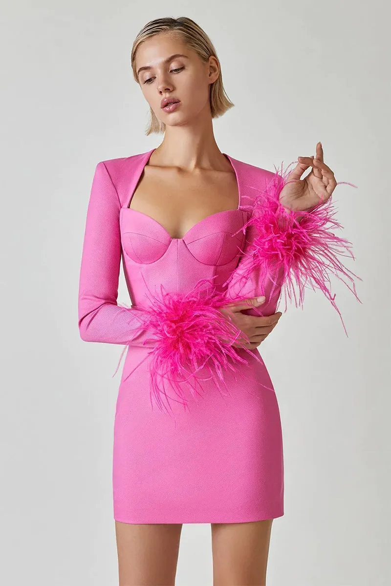 Estelle Bodycon Graceful Mini Dress