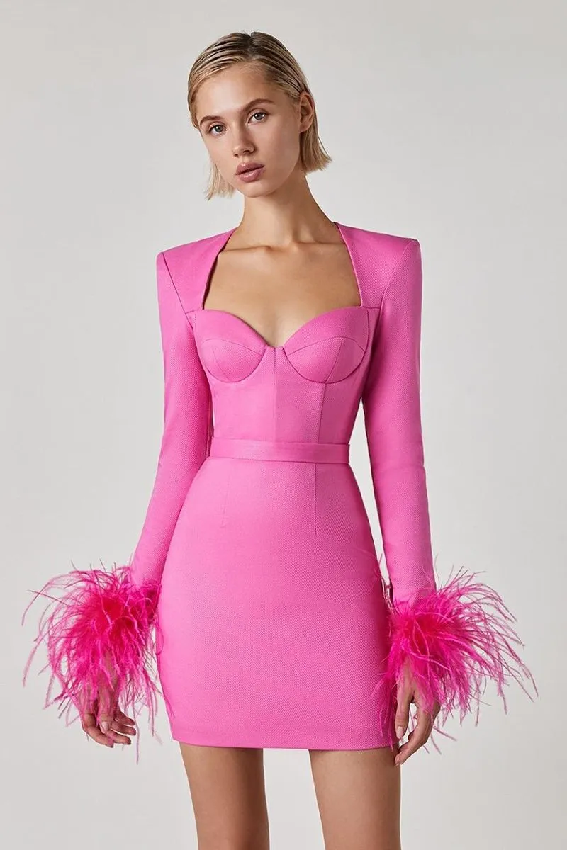 Estelle Bodycon Graceful Mini Dress