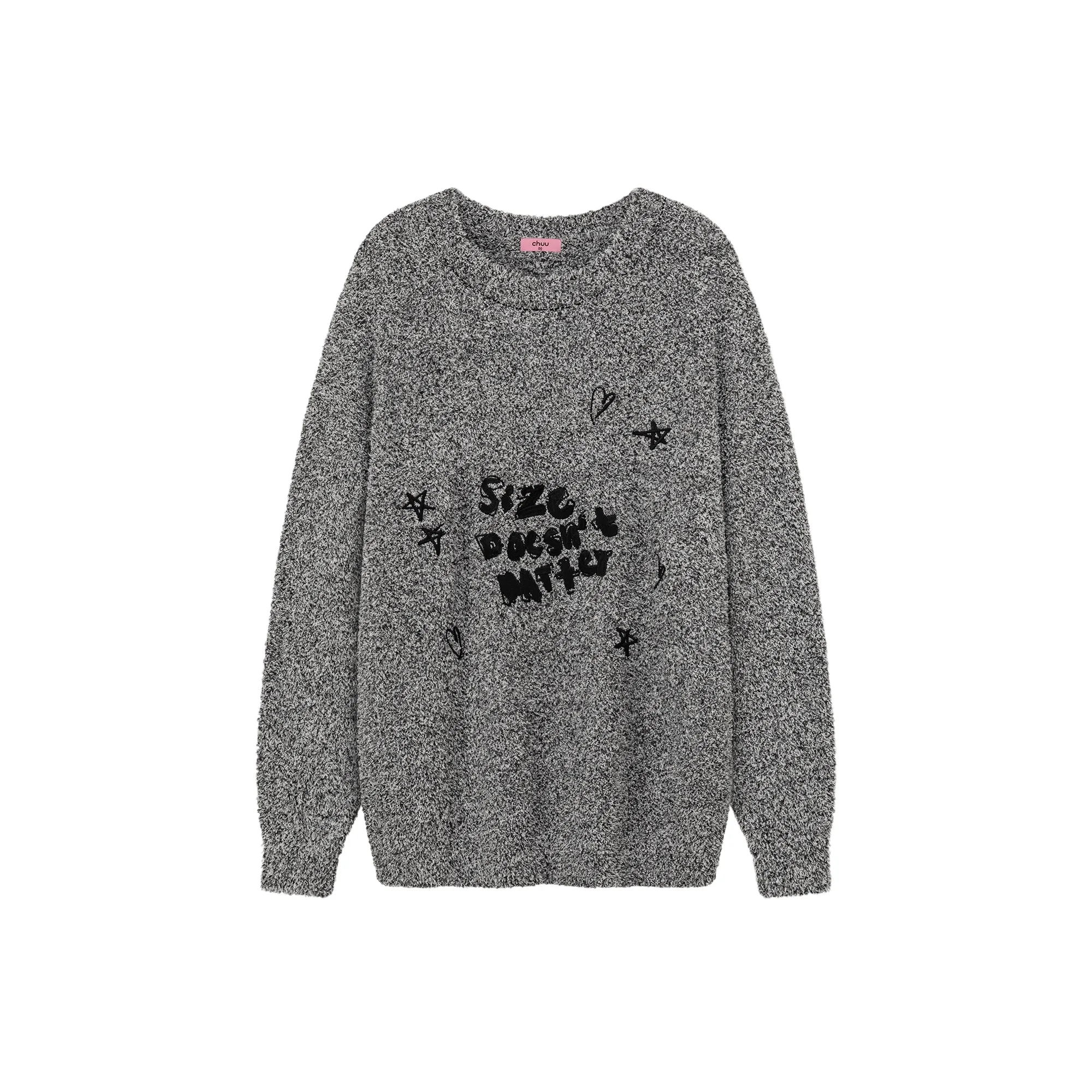 Size Doesnt Matter Knit Stars Sweater