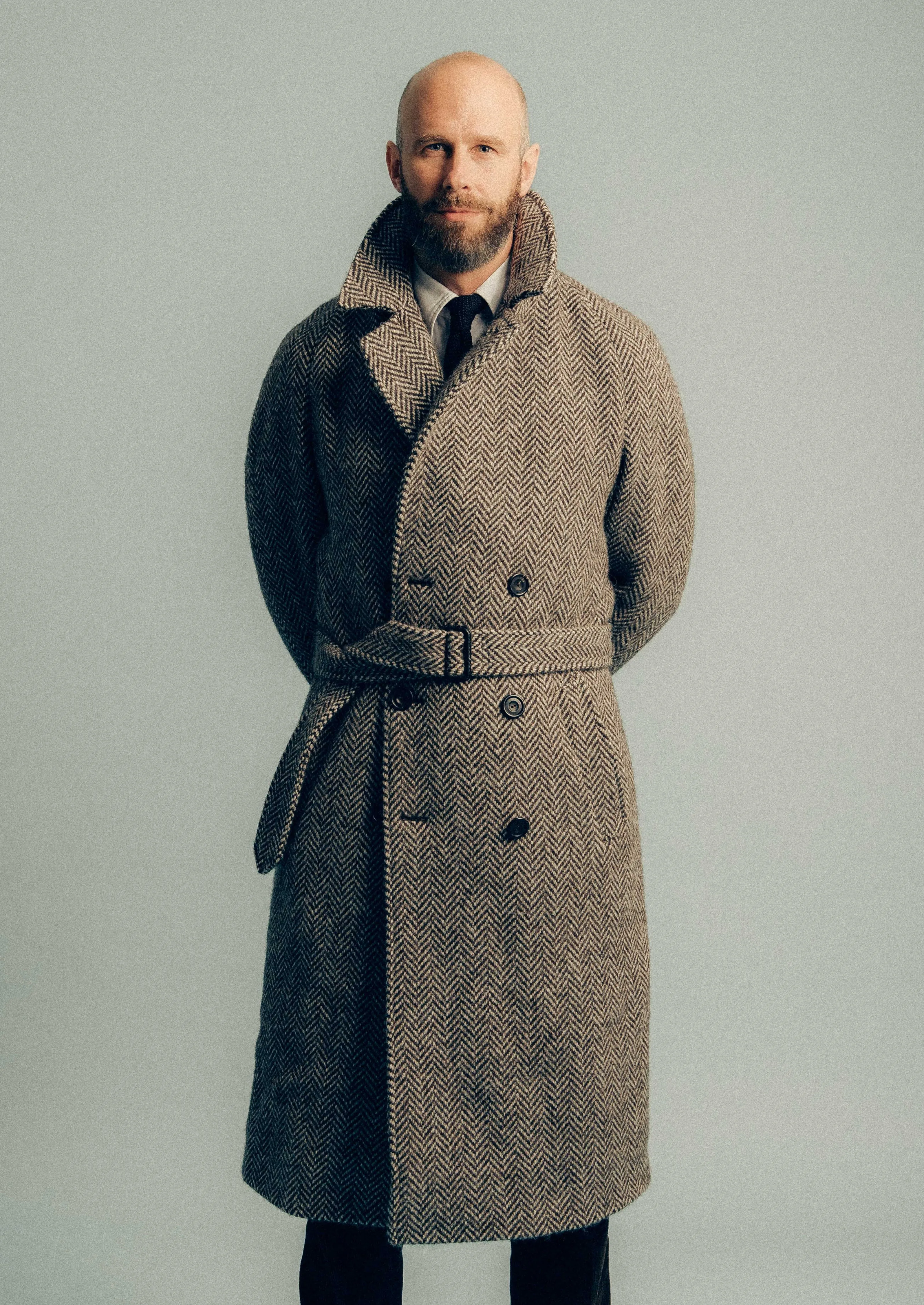 The English Tweed Overcoat