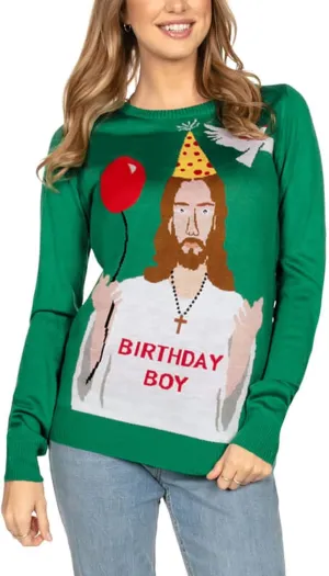 Tipsy Elves Ugly Christmas Sweaters for Women - Funny Festive Womens Christmas Sweaters - Cute Winter Holiday Outfit