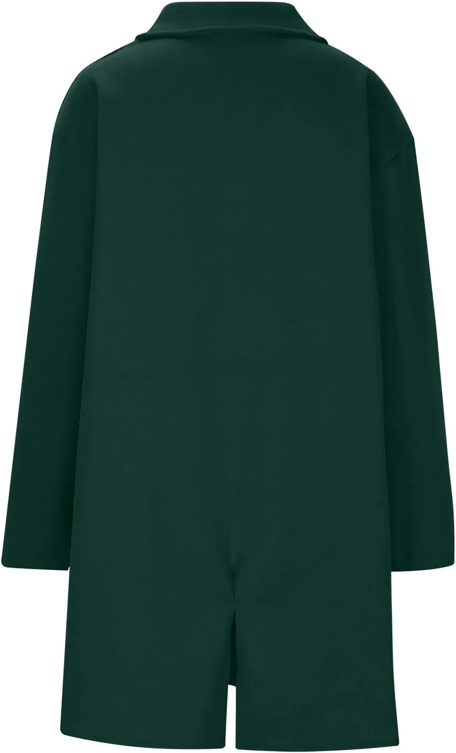 Winter Trench Coats for Women Casual Dressy Long Sleeve Open Front Knit Peacoat Plus Size Lightweight Sweater Jacket Coatigan